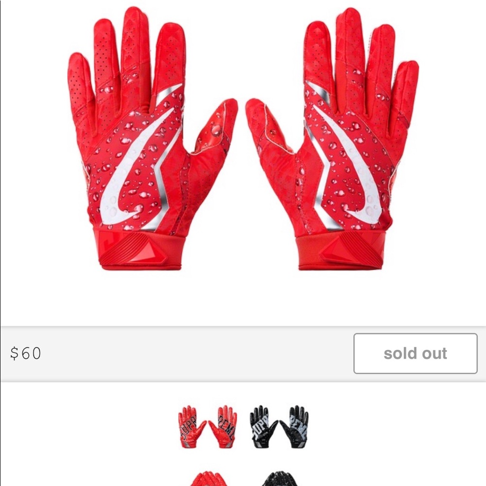 Supreme X Nike Gloves